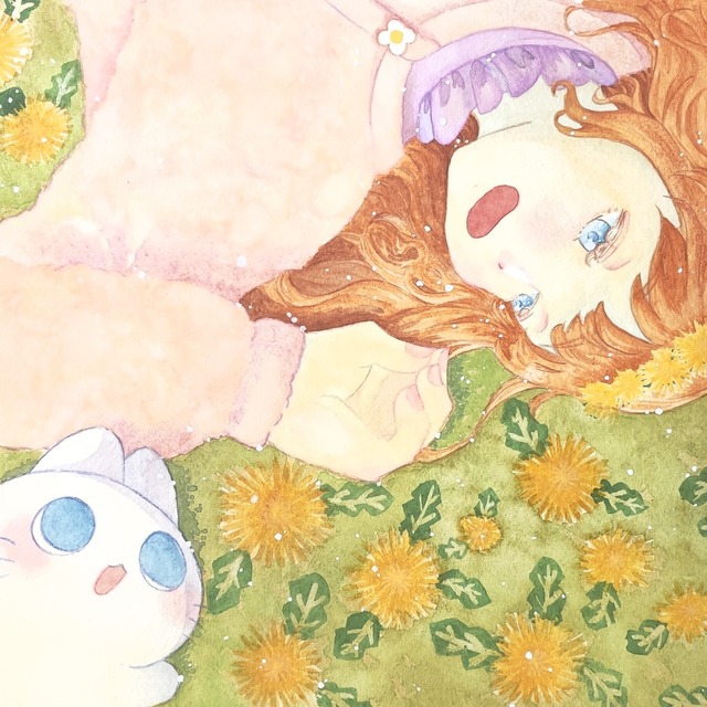 温かみのあるアナログイラスト