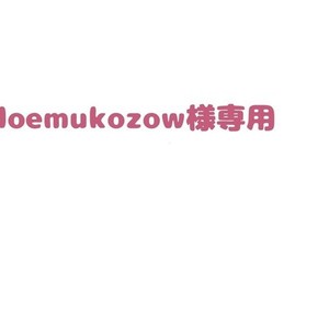 doemukozow様専用ページ