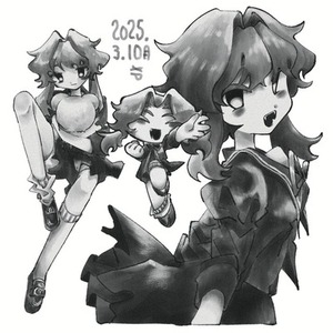 モノクロ一枚絵お描きします（納期遅めです）