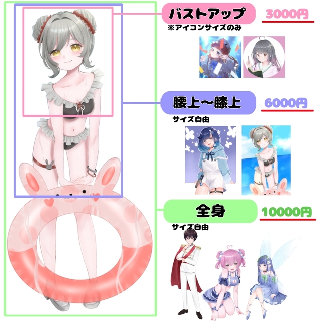 イラストを制作致します