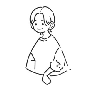 ●シンプルな人物イラスト●SNSアイコンに