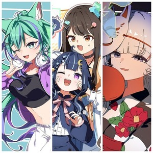 アニメ塗り調のキャッチーな一枚絵描きます