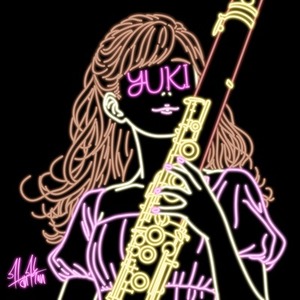 ネオンスタイル似顔絵アイコン