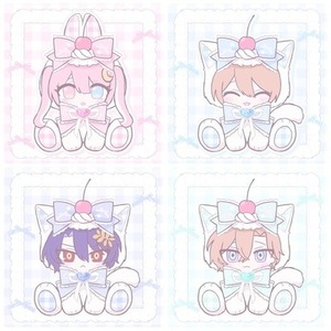 お座りぬい服量産イラスト