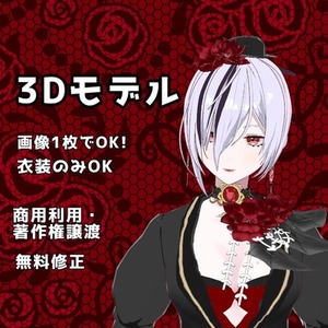 【vroid】イラストを元に３Dモデルを作ります