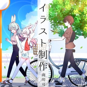 【イラスト全般】サムネイルや立ち絵も！アニメ風イラストお届けします🎵