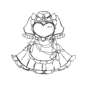 {衣装デザイン可}　即納・衣装イラスト作成