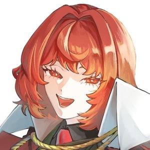 SNSアイコン等に　顔アップイラスト