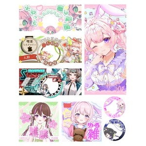 かわいいアイコンリングやIRIAMヘッダーなどを制作します！