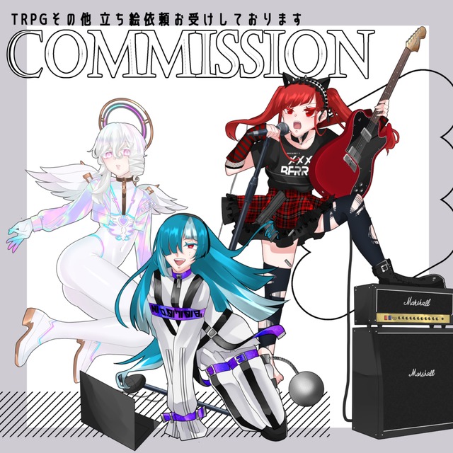 立ち絵依頼 お受けします🍀