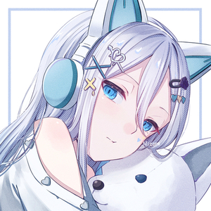 ちょっぴり繊細な女の子アイコン