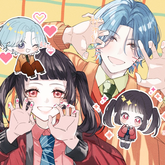 ペアイラストオーダー♬