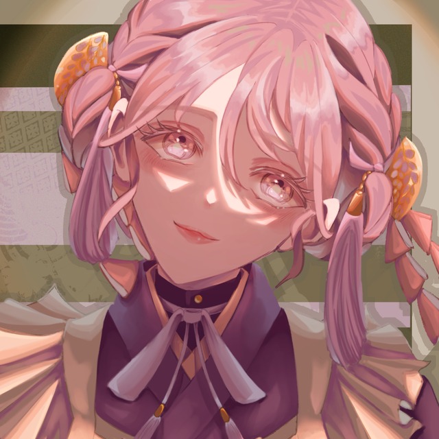 幻想的な雰囲気に満ちたSNSアイコン、描きます