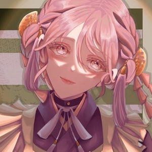 幻想的な雰囲気に満ちたSNSアイコン、描きます