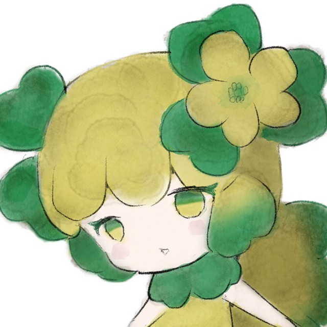植物系のやわらかSDキャラ描きます！