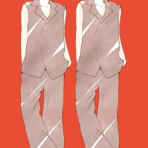 やさしい仕上がりのアナログレトロタッチのキャラクターを作成します