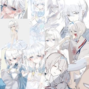 立ち絵、snsアイコン、Vtuber、あなただけの透明感のある可愛いイラスト