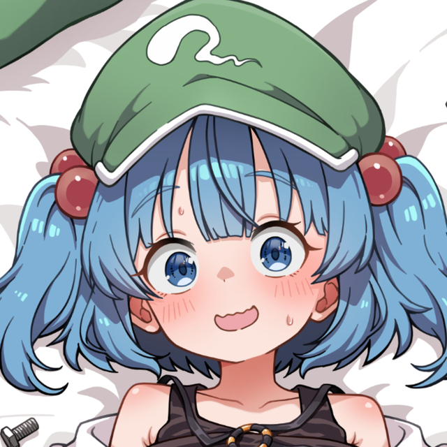 河城にとり様 抱き枕カバーイラスト