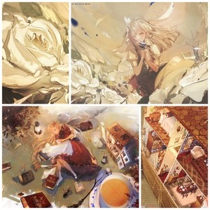 重厚で繊細な絵画風のイラスト描きます（全般）