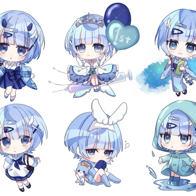 【お急ぎ対応有】SD・ちびキャライラスト制作の商品画像3枚目