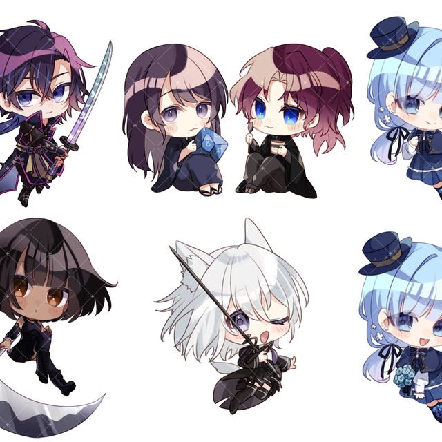 【お急ぎ対応有】SD・ちびキャライラスト制作の商品画像4枚目