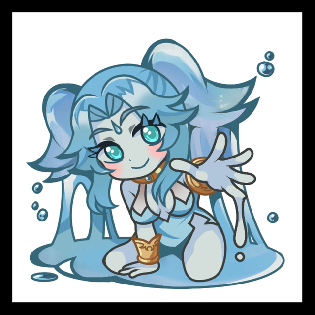 デフォルメキャラ描きます