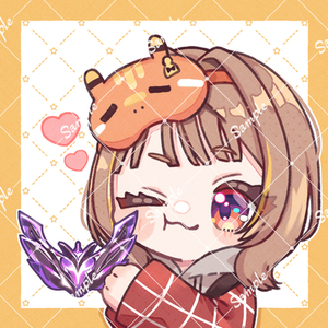 【かわいい】SNSアイコン・デフォルメキャラ作成します。