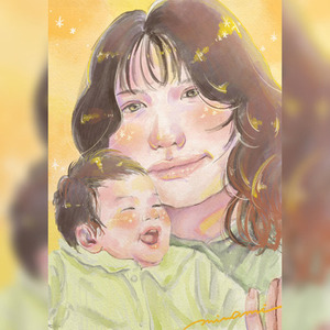 《似顔絵》優しくあたたかい似顔絵イラストお描きします✴︎