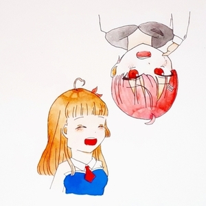 アナログでSNS用のアイコン作ります。