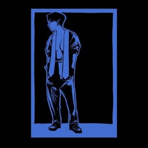 ストリートな人物画を黒＋1色で描きます-黒は君を引き立たせる縁の下の力持ち