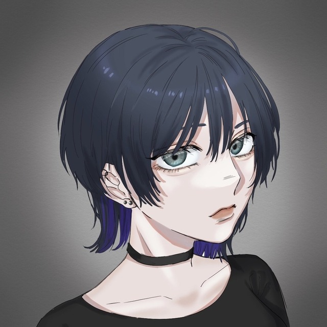 色んな絵柄の女の子のアイコン描きます!