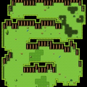 RPGツクールMVの汎用的なダンジョンマップを作成します！