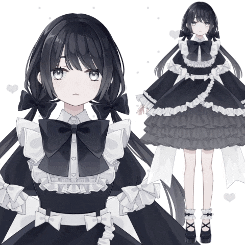 【キャラデザからモデリングまで】Live2Dモデル制作します！