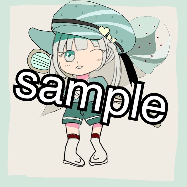 かわいい女の子ミニキャラ限定依頼受付中