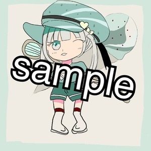かわいい女の子ミニキャラ限定依頼受付中