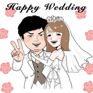 似顔絵イラスト