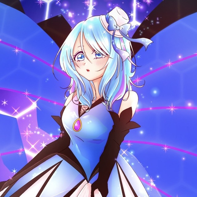 SNSアイコン用 キラキラかわいい女の子のイラスト描きます！