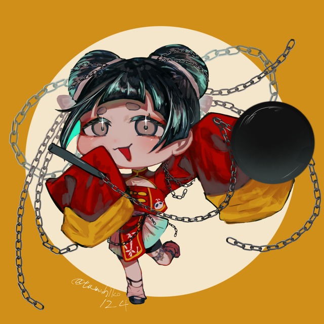 【SNSアイコン】イラスト(SDor胸上)