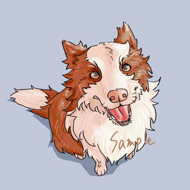 イラスト制作(ペット等の動物)