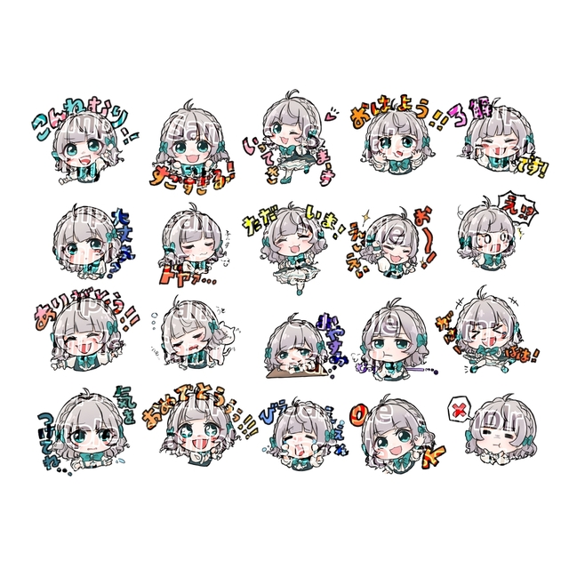 LINEスタンプ描きます！