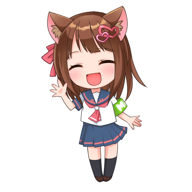 デフォルメ全身キャラ絵