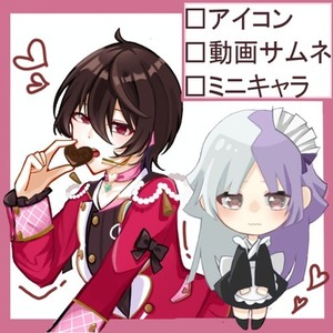 アイコン、mvイラスト、サムネなどを製作します。