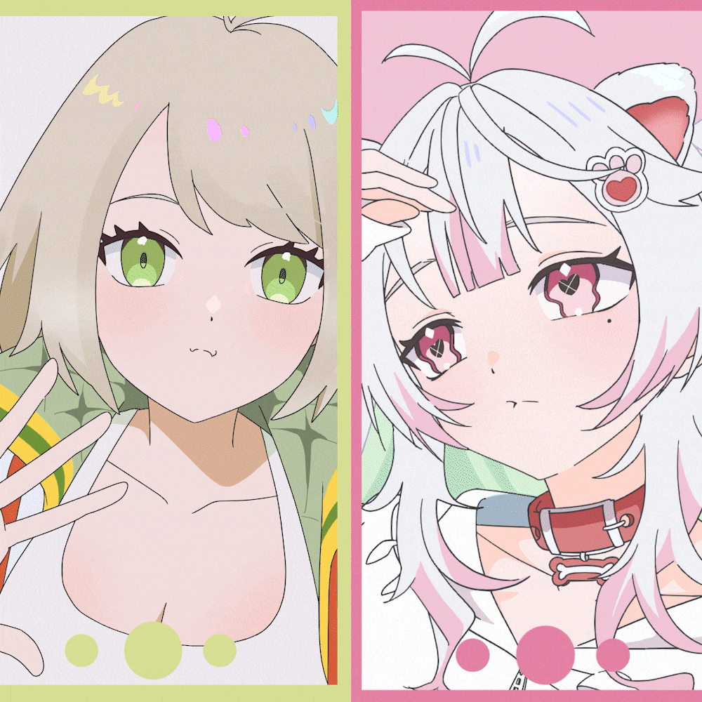 等身キャラクターアニメーション