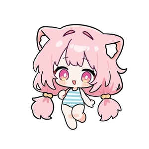 ゆるめのSDメイラスト