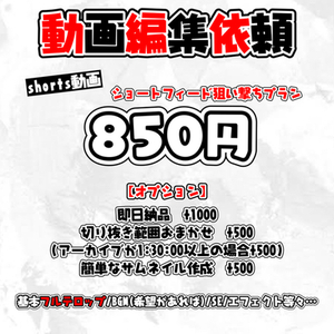 再生回数狙える動画編集プラン