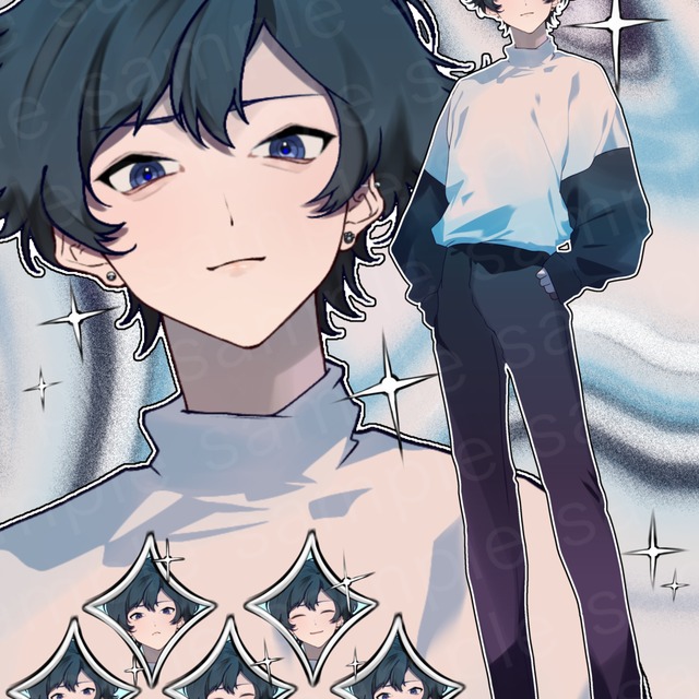 【商用利用込】IRIAM立ち絵