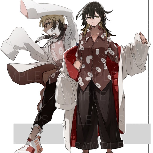 キャラクター立ち絵の作成