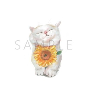 ほんわかなアニマルイラストをカラーで