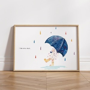 温かみのある絵本風イラスト(日常に小さな魔法を)