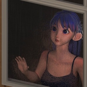 リアル&times;アニメの女性の絵を3DCGで制作し